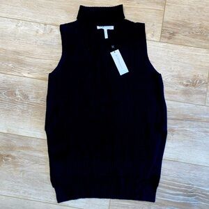 NWT BCBGeneration Sleeveless Turtleneck Sweater Top Small
